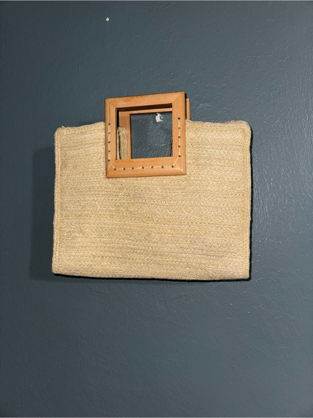 Antik Kraft Beige Tote with Yellow Lemon Embroidery - Picture 2 of 5